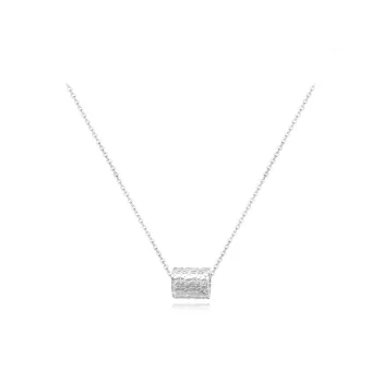 FORCHI 990 Silver Necklaces Women's Couple's Anniversary Birthday Gift