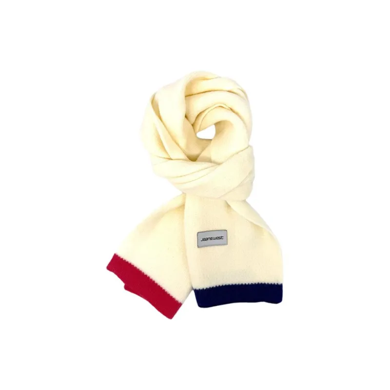 JEANSWEST Knit Scarves Unisex-5