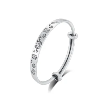 PRP S999 Fine Silver Sterling Silver Bracelets Kids'