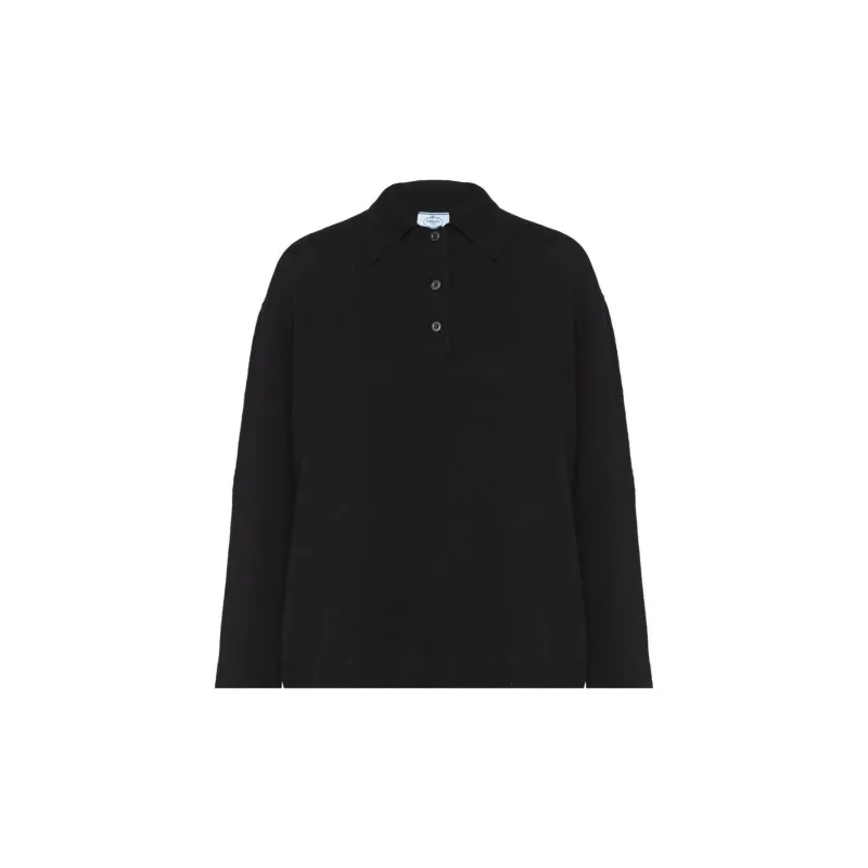PRADA Polo Shirts Women's Black-2