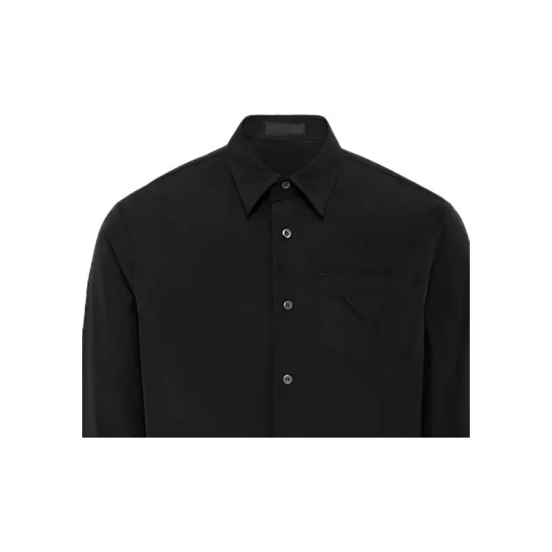 PRADA Shirts Men Black-4