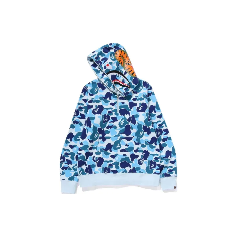 Bape Women's Abc Camo Shark Full Zip Hoodie-1