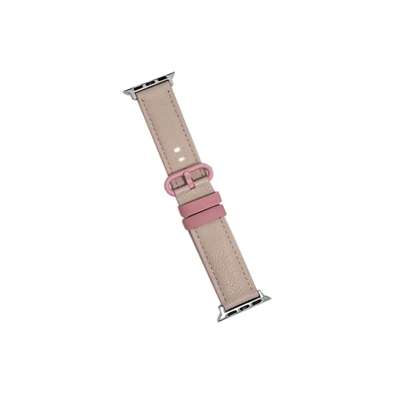 MSSM Watch Band Apple Compatibility Genuine Leather Material-4