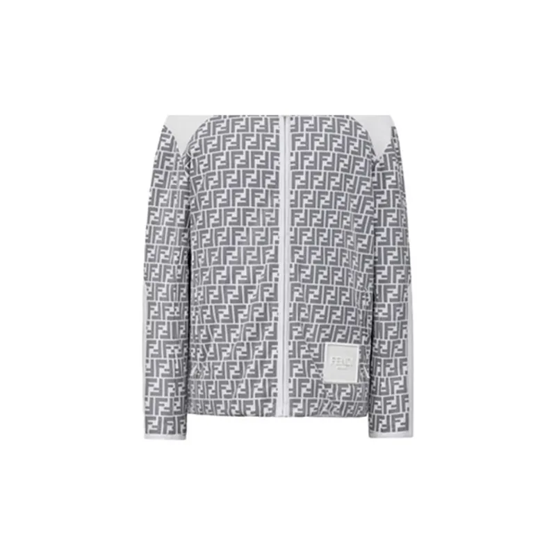 FENDI SS22 Jackets Coats Men's White-3