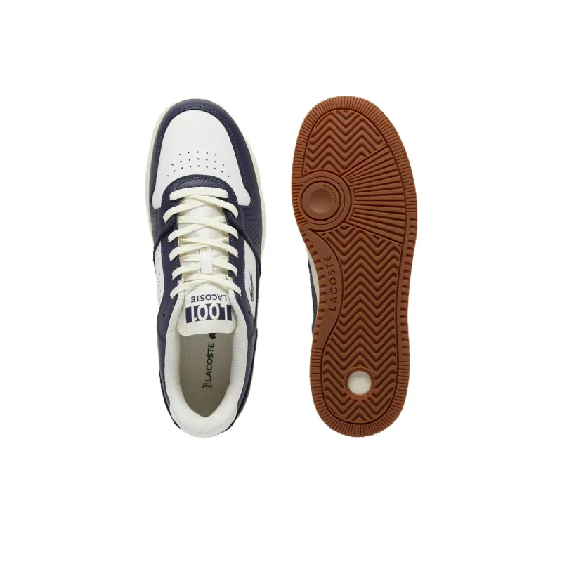 LACOSTE L001 Slip-Resistant Low-Top Skateboard Shoes Men's Marine Blue-4