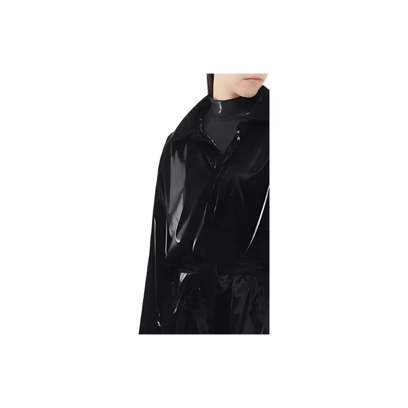 CHANEL NEIGE Ski Series FW24 Trench Coat Women's Black-3