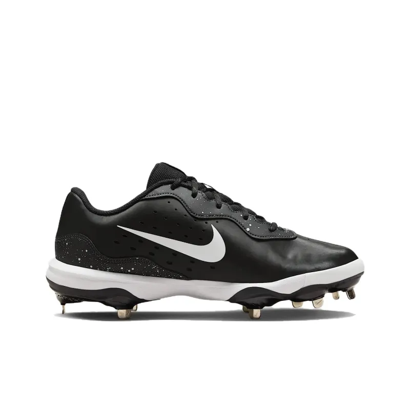 Nike Alpha Huarache Varsity 4 Low Black Dark Smoke Grey White-1
