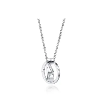 V.WI Titanium Steel Necklaces Unisex