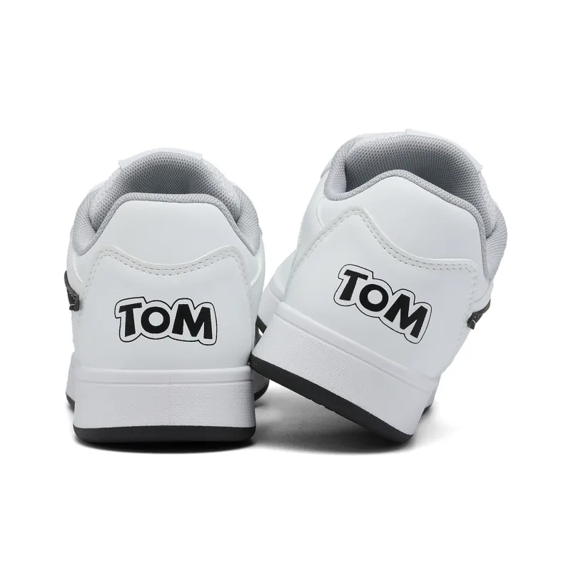 TALKING TOM Thermal Coverage Abrasion Resistant Slip Resistant Low Top Skateboard Shoes Unisex-11