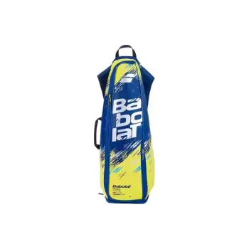 Babolat Badminton Racket Bags 4 Sticks Sporty Style Multipurpose Strap Blue/Green Unisex Independent Shoe Compartment