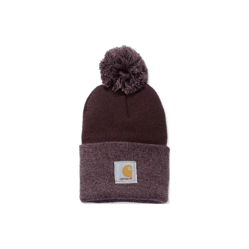 Carhartt Acrylic Beanies Women's Dark Burgundy-0