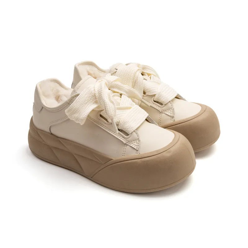 STAE Warm Anti-Slip And Wear-Resistant Low-Top Skateboard Shoes Women's-2