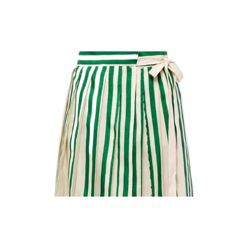 PRADA Casual Long Skirts Women's Green-4