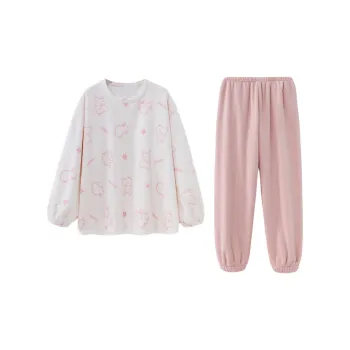 CAIHENGTONG Pajama Set Women's Little Rabbit