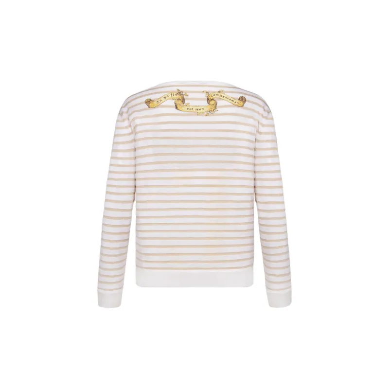 DIOR Knitwear Women's White Gold-1