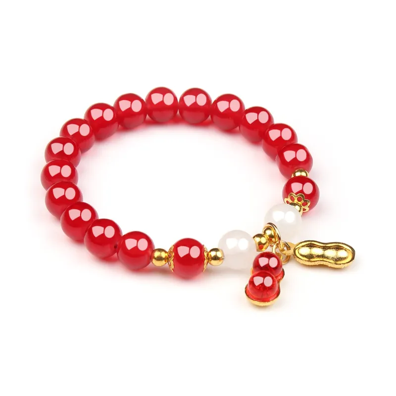 Moon Jewelry Agate Bracelets Unisex-0