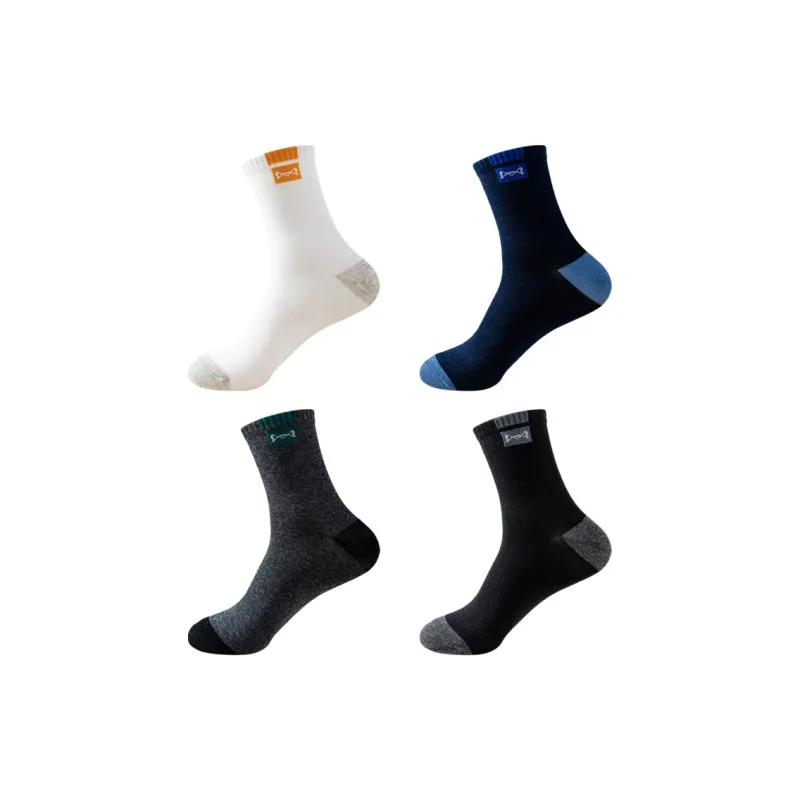 MIIOW Mid Calf Socks Unisex 4 Pack-7