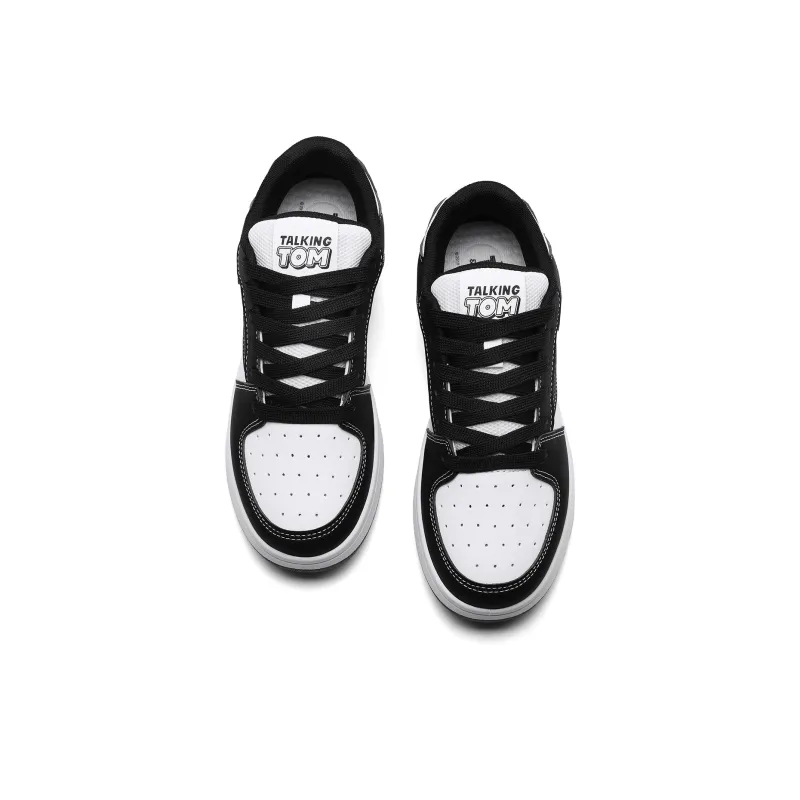 TALKING TOM Thermal Coverage Abrasion Resistant Slip Resistant Low Top Skateboard Shoes Unisex-5