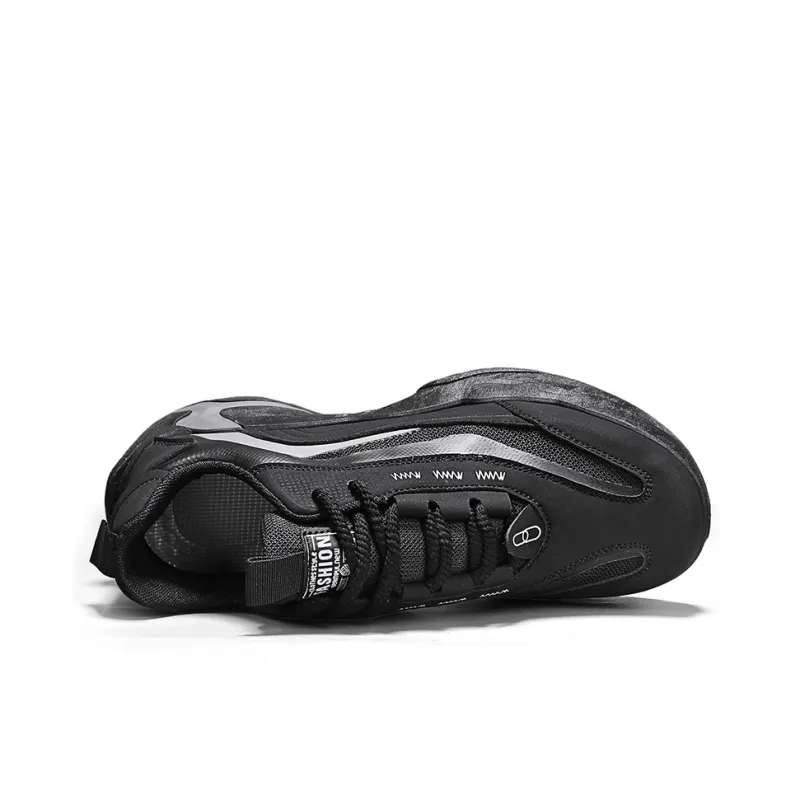Team Bees Anti-Slip Wear-Resistant Low-Top Chunky Sneakers Men's-3