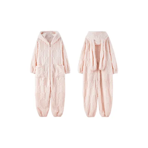Redu Home Onesies Women's Light Pink