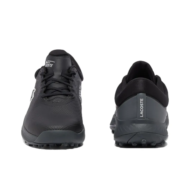 LACOSTE Golf Point Slip-Resistant Low-Top Golf Shoes Men's Black-3