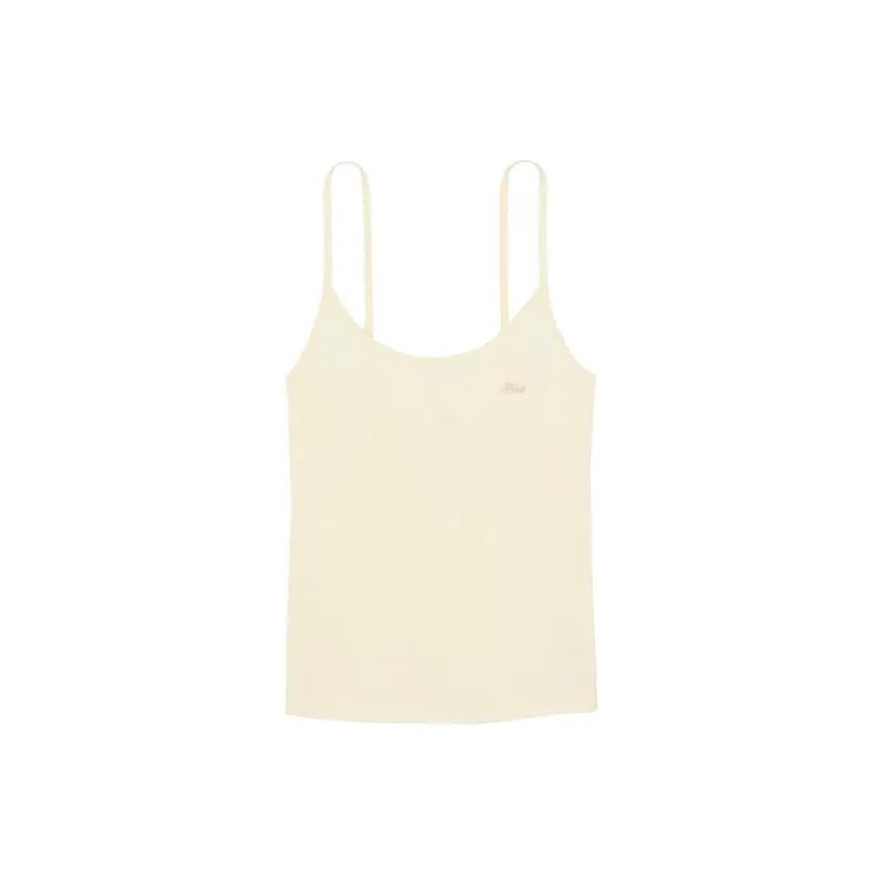 Victoria's Secret PINK Pretty Perfect Tank Top / Creamer Pajama Tops Women's Yellow-0