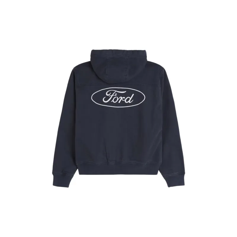 Hollister Jackets Coats Men's Marine Blue-1