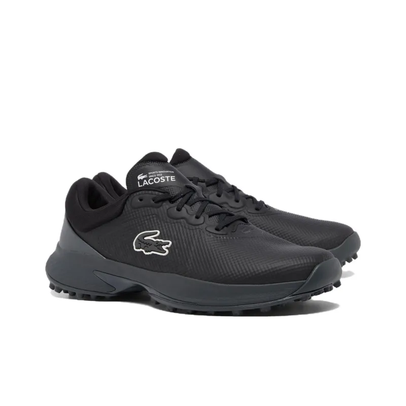 LACOSTE Golf Point Slip-Resistant Low-Top Golf Shoes Men's Black-1