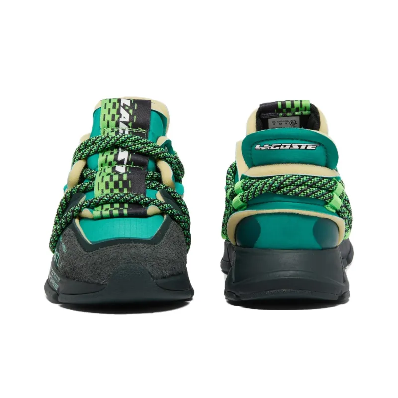 LACOSTE L003 Active Runway Slip Resistant Low Top Casual Shoes Men's Green-3