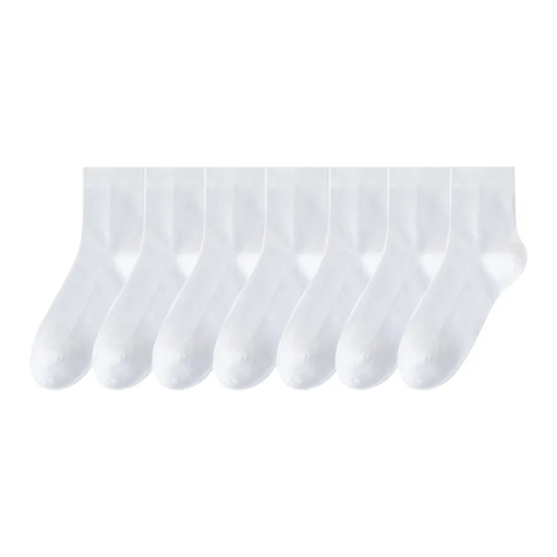 Lan Miao Mid Calf Socks Men's 7 Pack-6