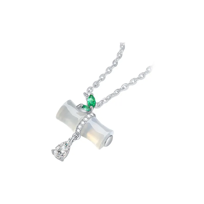 CHOW TAI SENG Chalcedony Jade Necklaces Women's-1