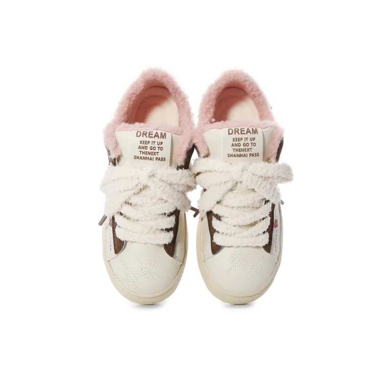 Lovely You Wear-resistant And Lightweight Low-Top Skateboard Shoes Women's-3