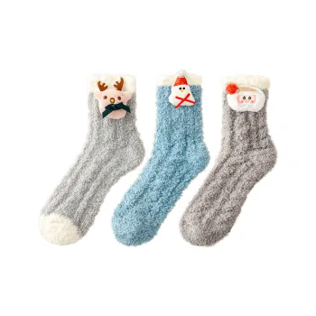 Yalu Mid Calf Socks Women's 3 Pack