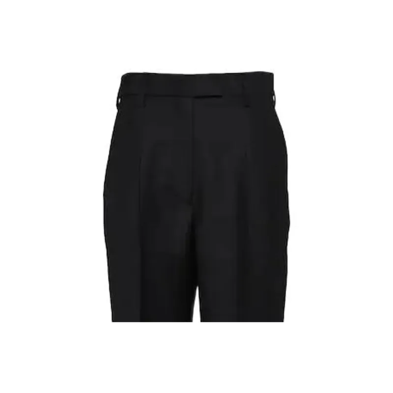 PRADA Knitted Sweatpants Women's Black-4