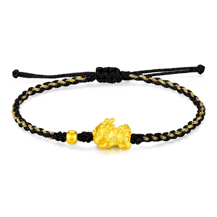 LOVING Gold Bracelet Unisex-4