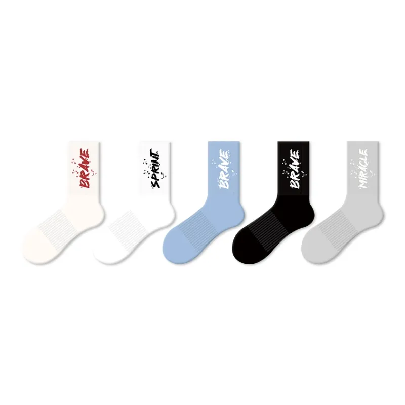 JKN Mid Calf Socks Unisex 5 Pack-6