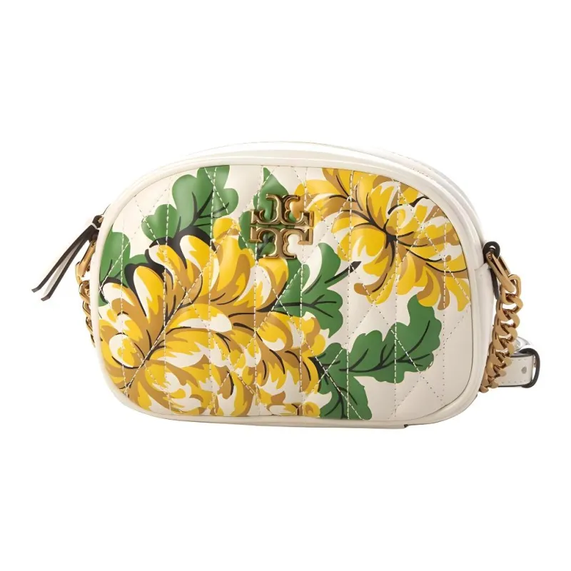 TORY BURCH Eleanor Leather Shoulder Bag Crossbody Bag Mini Women's White-1