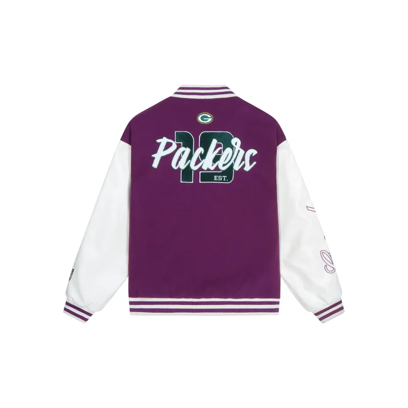 NFL Baseball Jacket Unisex Purple-1