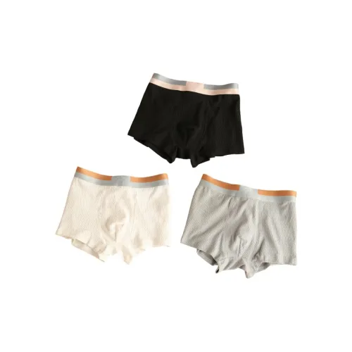 Qiao Ni Tong Underpants Men's 3 Pack