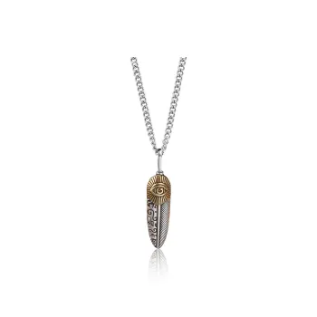 FOREVER MELODY 925 Sterling Silver Necklaces Men's