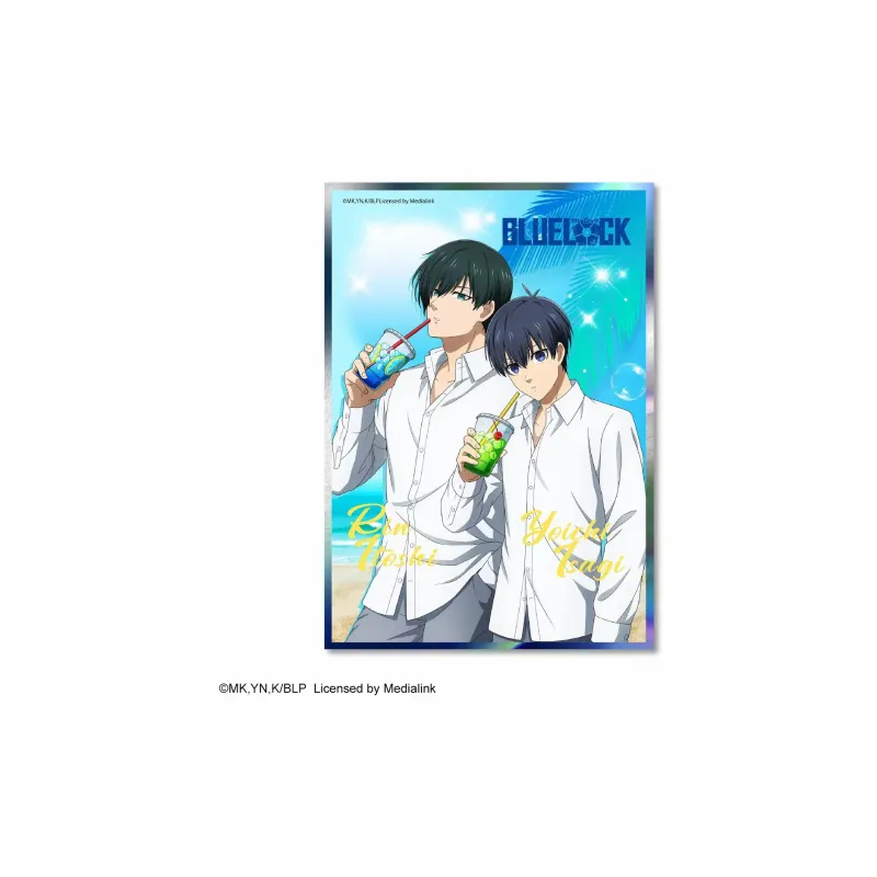 MOUXUYY Blue Lock Flash Silver Laser Multiplayer 15*20CM Anime Artboard Prints-3