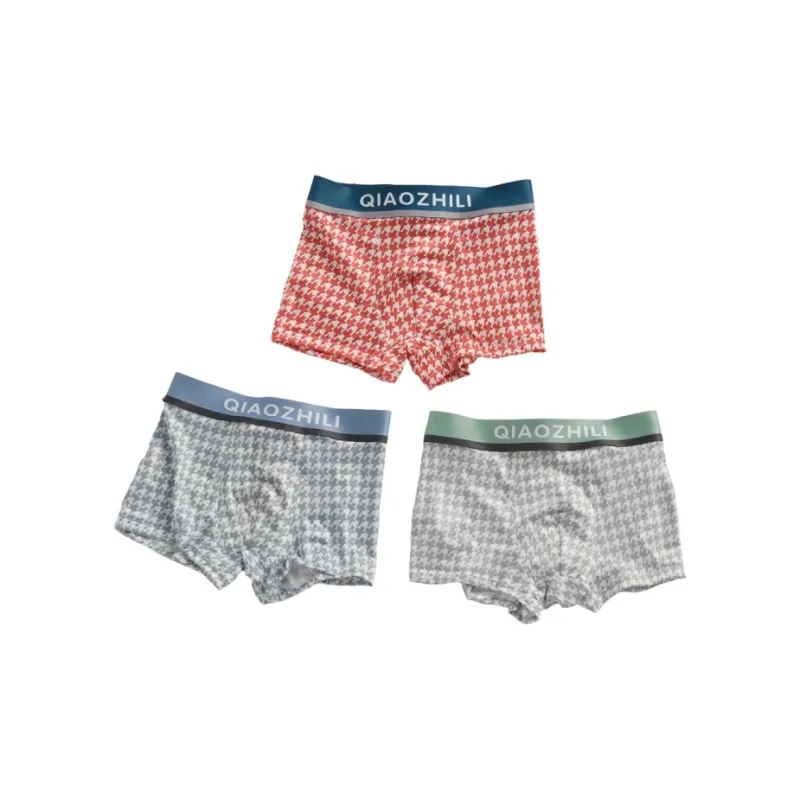 Qiao Ni Tong Underpants Men's 3 Pack-8