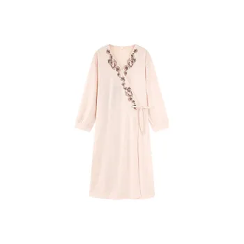 MADALLO Pajama Robe Women's Apricot