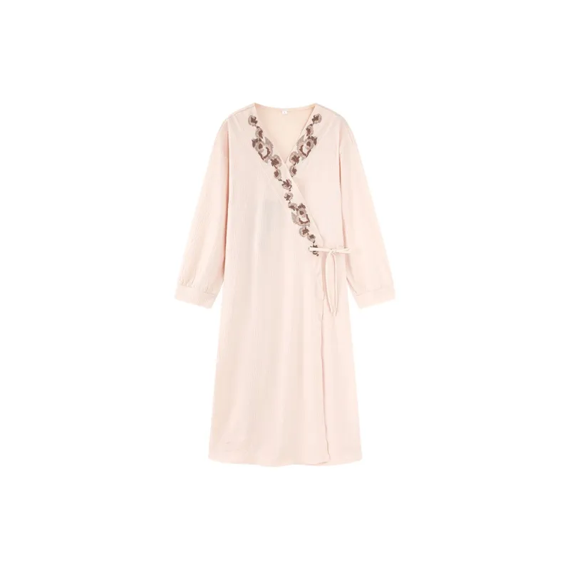 MADALLO Pajama Robe Women's Apricot-0