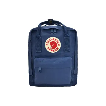 Fjallraven Cotton IPad Bag Backpack Mini Men's Royal Blue