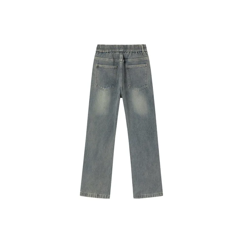 BENGEN Jeans Unisex Vintage Blue-29