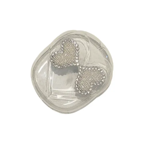 Baohuguang Compatible With AirPods Max TPU Pearl Bowknot Niche Girlish Headphone Set