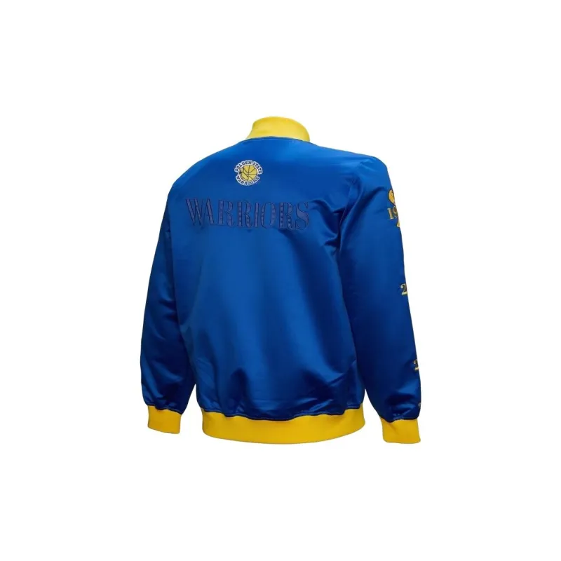 Mitchell & Ness Jacket Unisex Blue-3