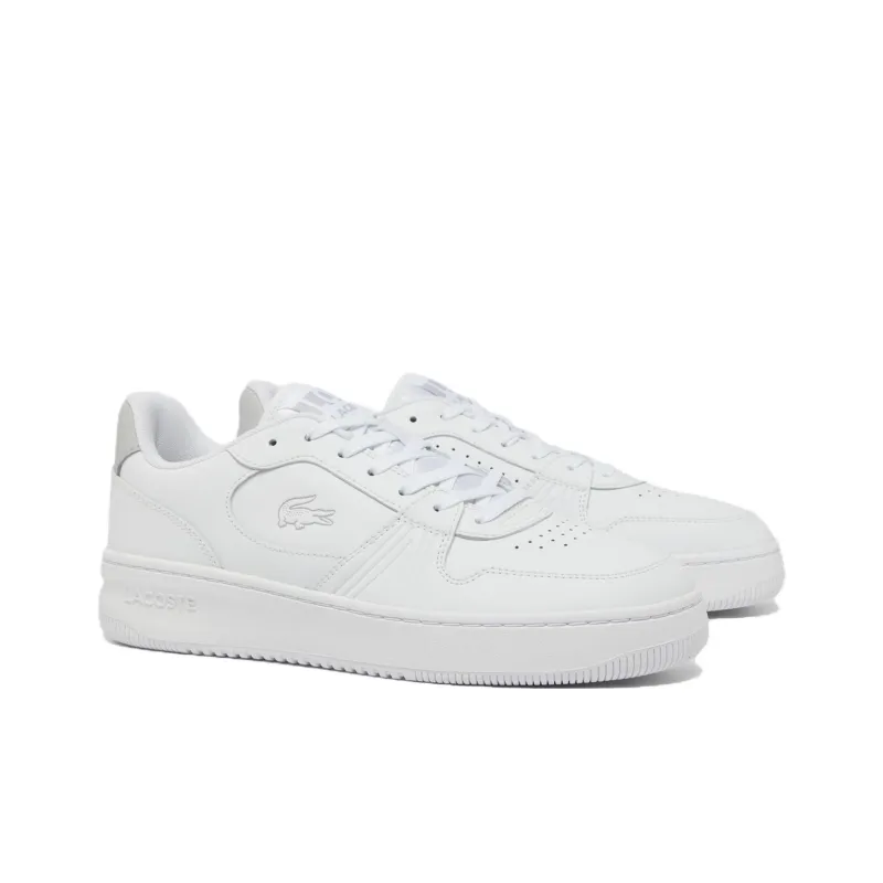 LACOSTE L001 Slip-Resistant Low-Top Skateboard Shoes Men's White-1