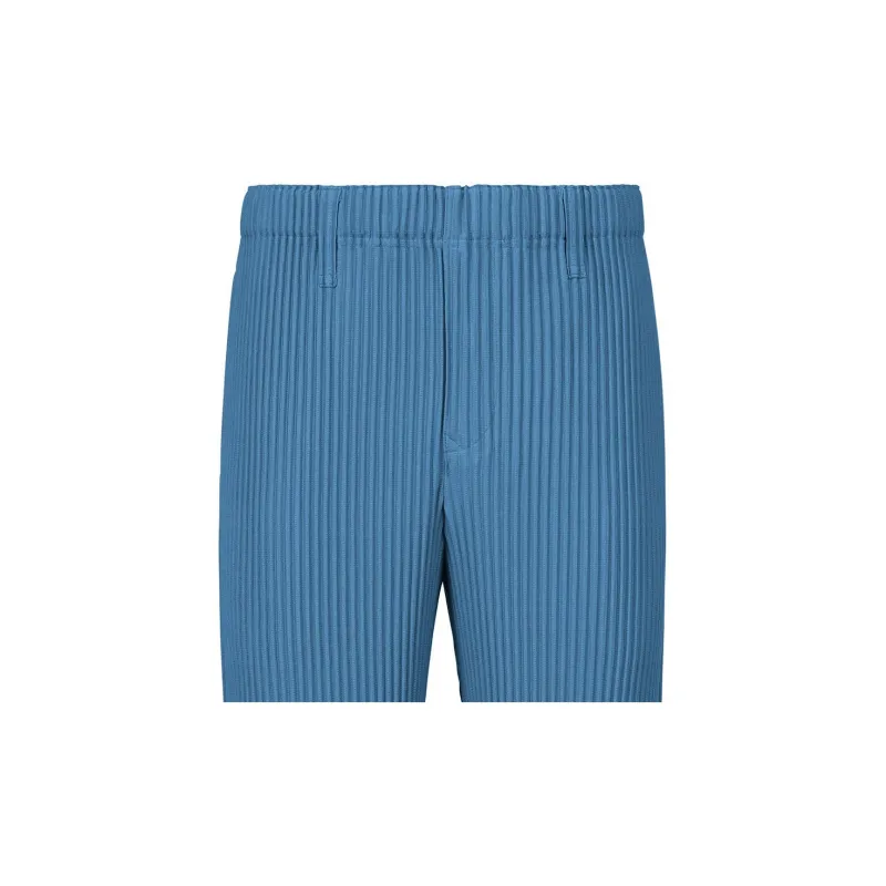 Homme Plissé Issey Miyake FW24 Casual Pants Men's Blue-1